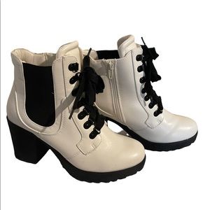 White used Boots